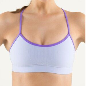 Lululemon Purple Flow Y Bra IV - Size 6
